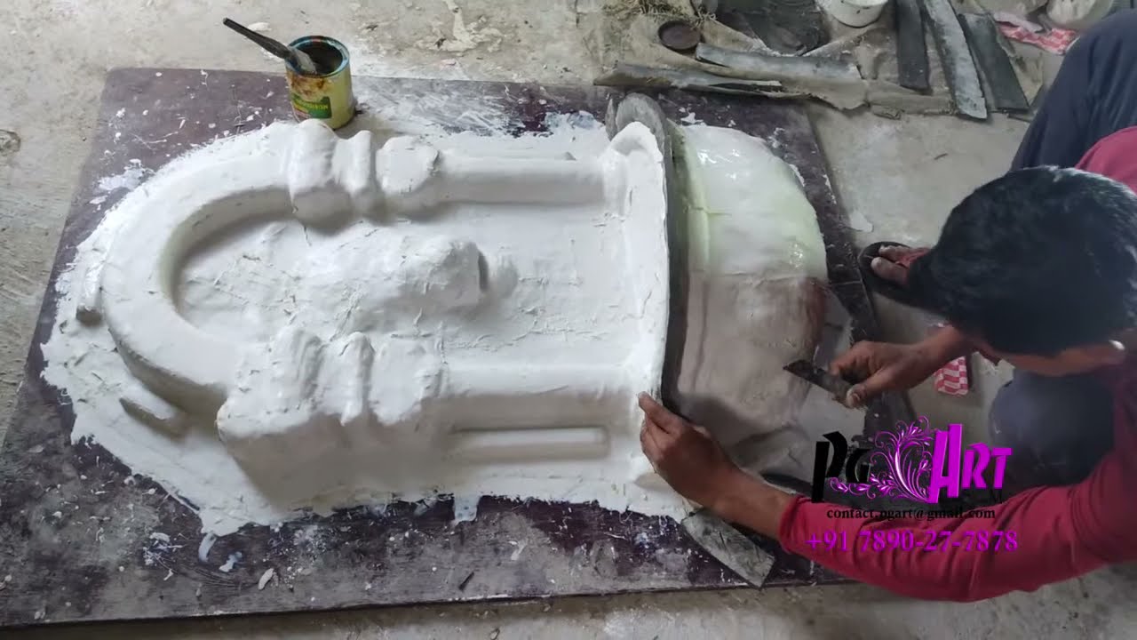 water fountain silicon mold making