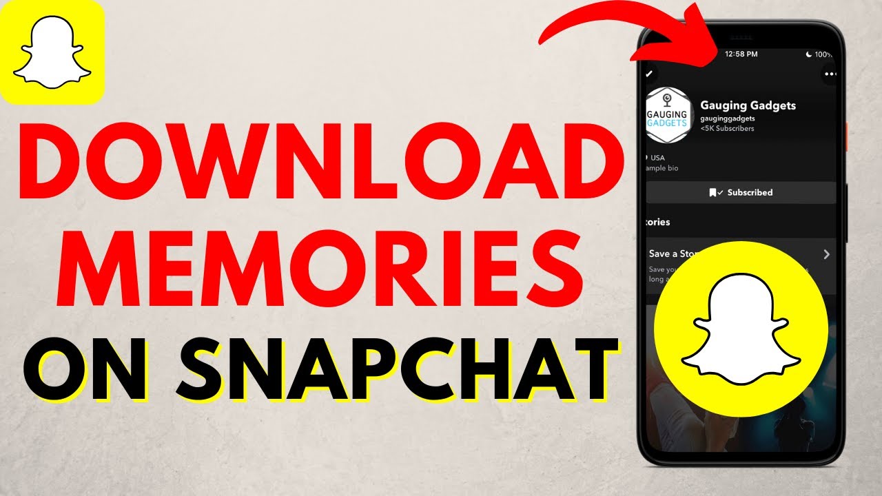 How to Download All Your Snapchat Memories At Once