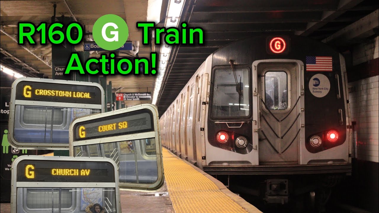 R160 G Train Action!