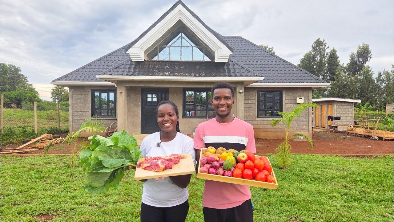 A Beautiful Day at Our Dream Home, Harvesting From Our Garden and Cooking With Love