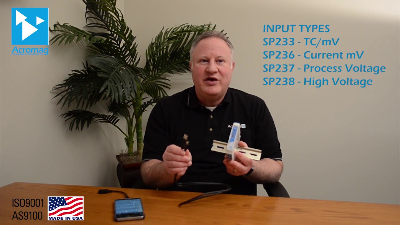 Acromag SP230 Series Signal Splitter with Dual 4-20mA Output Introduction