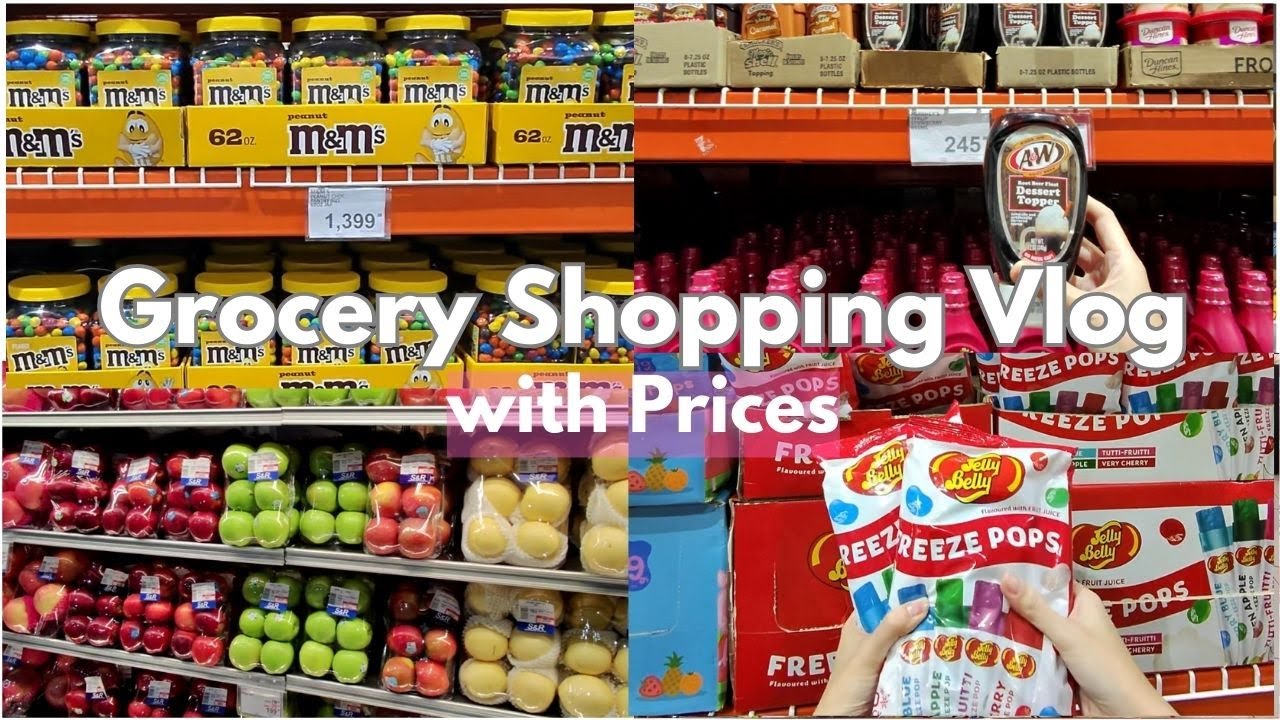 Realistic Grocery Shopping Vlog | Biggest haul to date at S&R + Prices | Buying monthly essentials