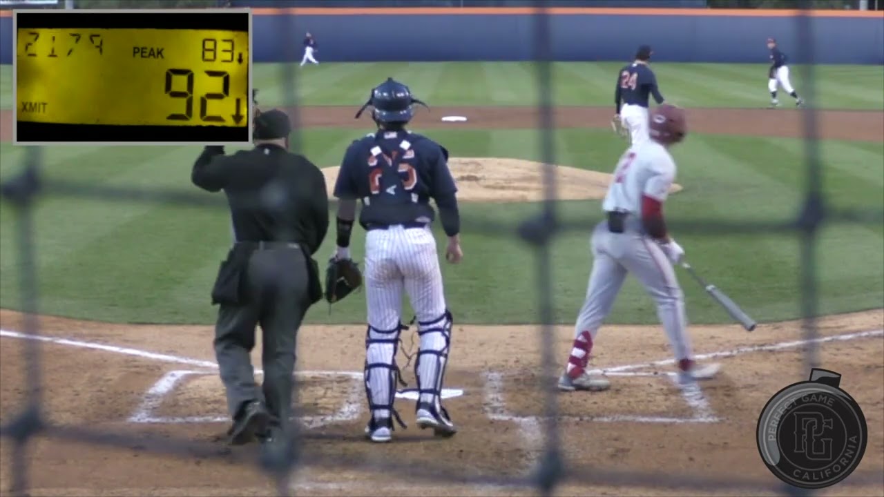 Tommy Troy, Inf, Stanford University, Home Run at Cal State Fullerton