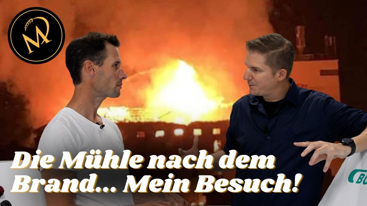 Die Mühle nach dem Brand – mein Besuch beim Müller Alessandro Mulino Maroggia - Homebaker🌾