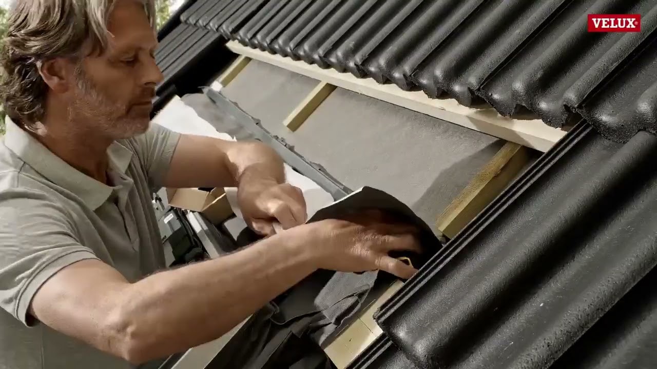 VELUX rješenje za ugradnju Energy: energetski učinkovita ugradnja krovnih prozora u kombinaciju