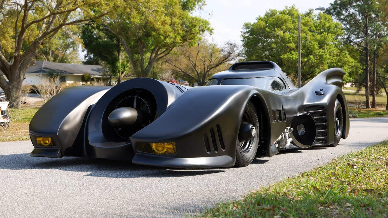 1989 Batmobile Custom Recreation Walk-around Video