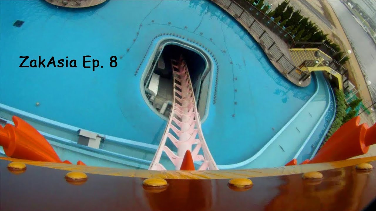 THIS COASTER GOES UNDERWATER!?!?!?! (ZakAsia Ep. 8)