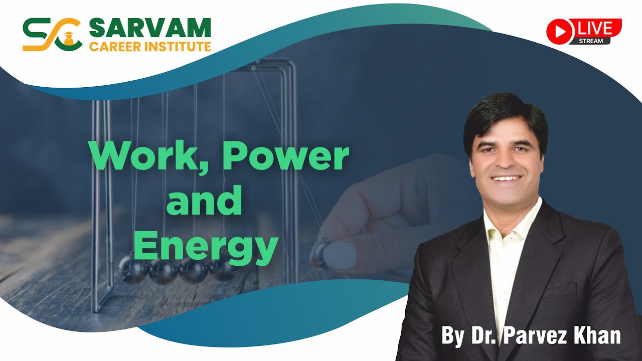 Work, Power & Energy By PK Sir