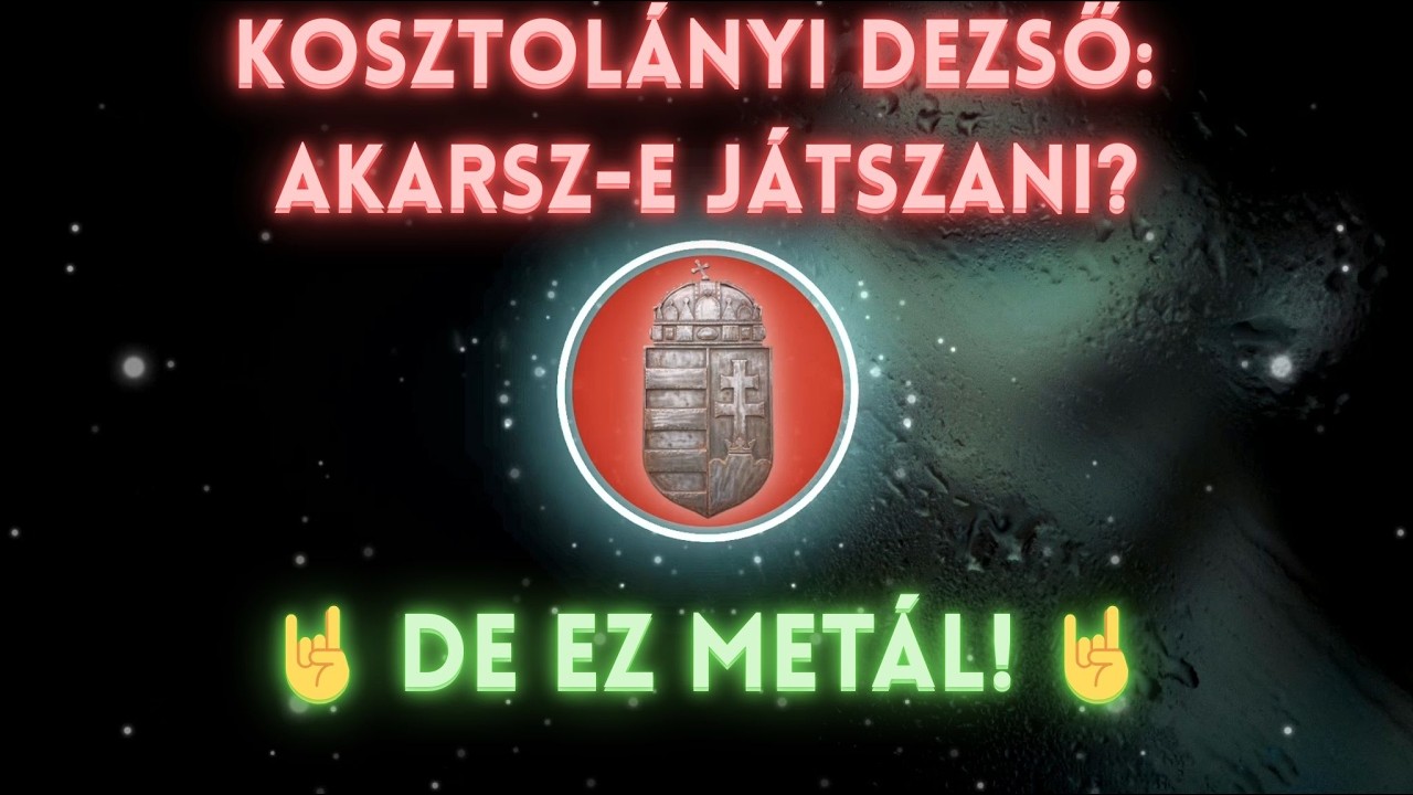 Kosztolányi Dezső: AKARSZ-E JÁTSZANI? // 🤘 DE EZ METÁL 🤘
