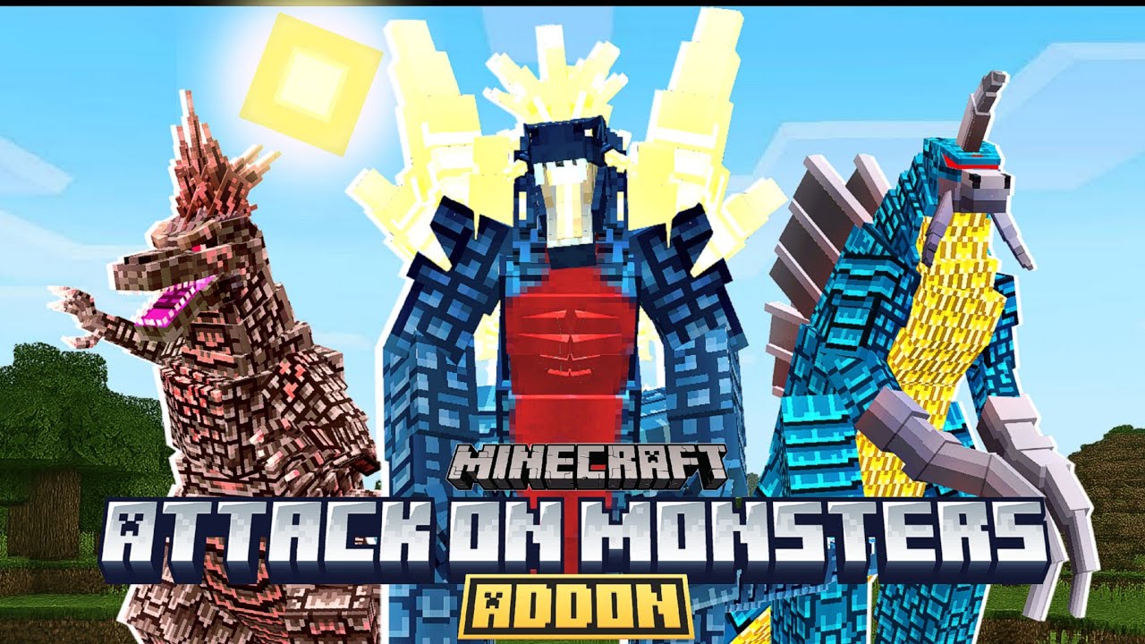 Attack on Monsters Addon | Download link | Minecraft pe | Zhasian