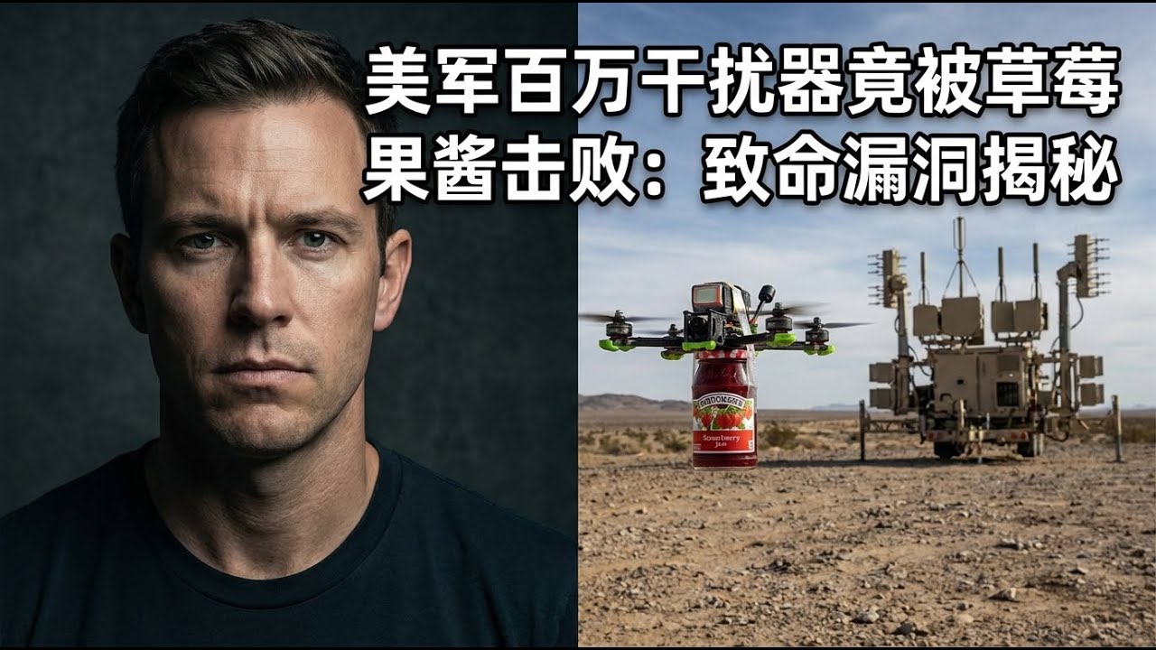 美军百万美元的干扰器，竟被一罐草莓果酱轻松击败 &mdash; 这个荒诞测试揭示了什么致命漏洞？