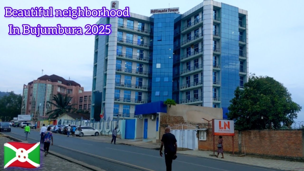 Exploring one of the most beautiful and modern neighborhood in Bujumbura