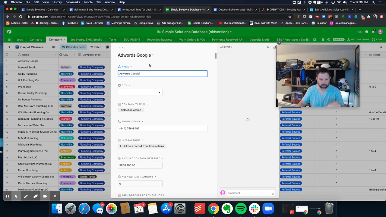 SOG: How build a CRM for your Restoration Company using Airtable