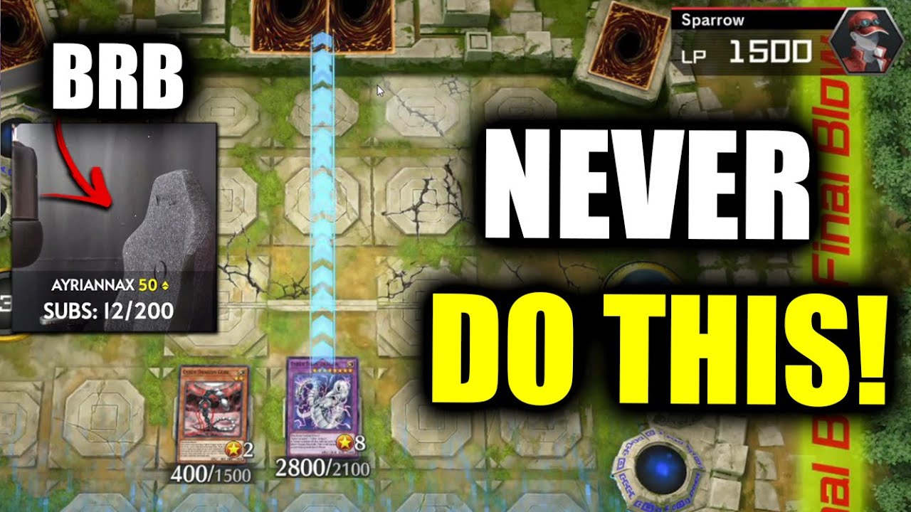 The WORST Way To Lose in Master Duel!
