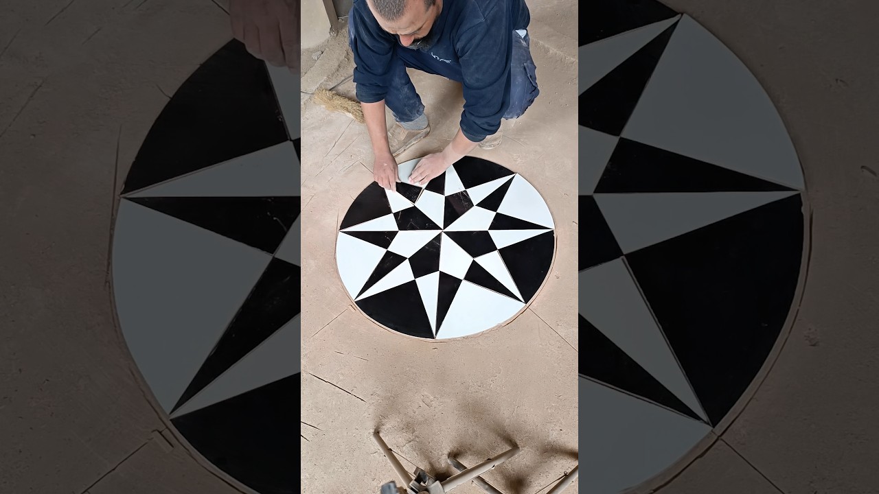 One way or another, how to transform ordinary ceramic tiles into decorative ones