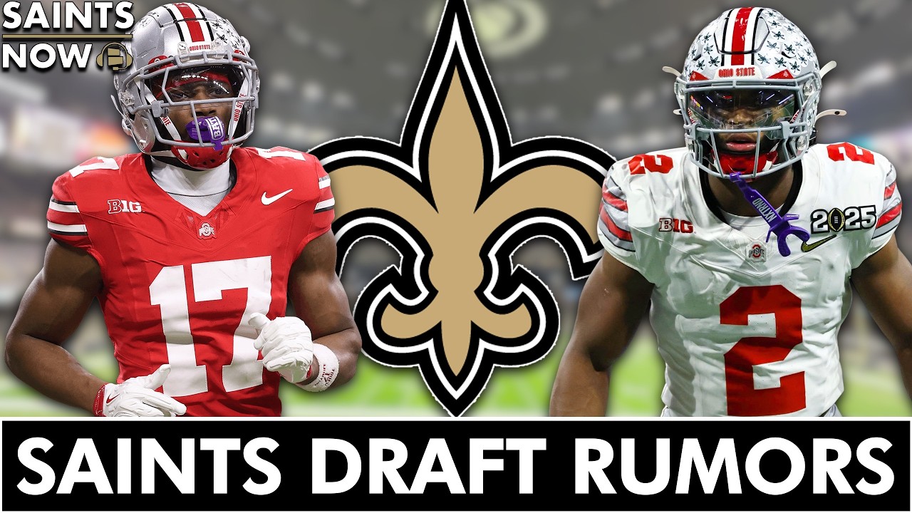 MAJOR Saints Draft Rumors ft. Caleb Downs & Carnell Tate