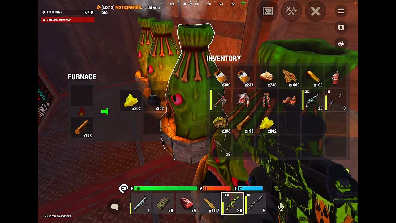Свежий вайп x Полный PvP / Остров выживания Оксида #oxidesurvivalisland