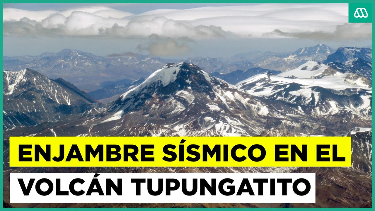 Se registra enjambre sísmico en volcán Tupungatito