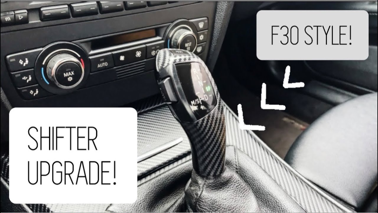 Установка ручки переключения передач в стиле BMW F30 | Модернизация E90 E92!