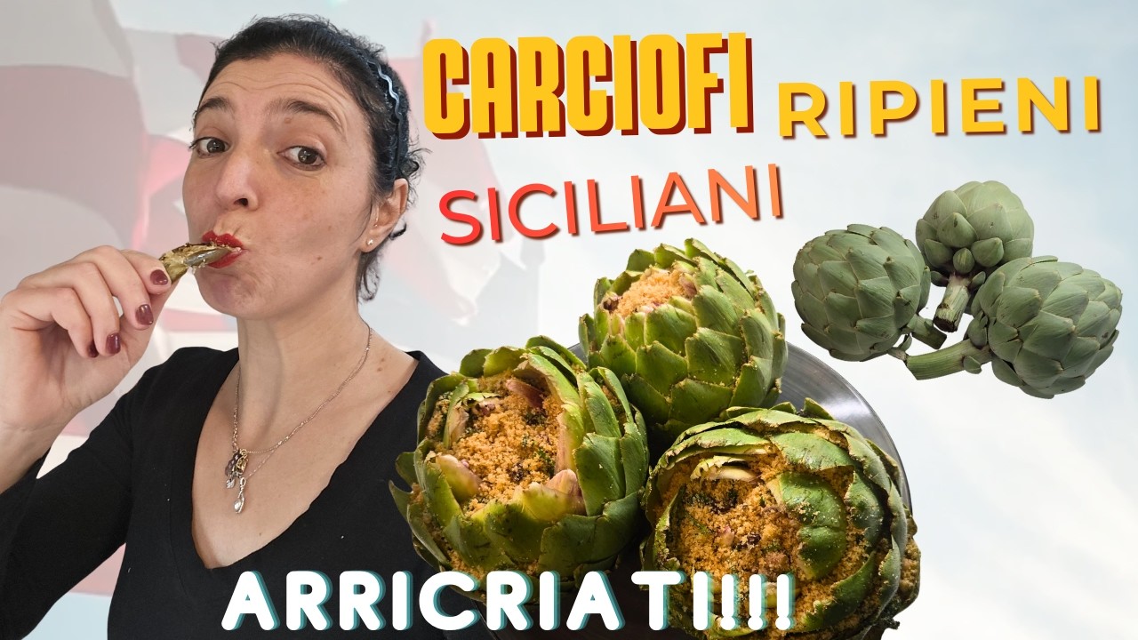 Carciofi Ripieni: La Ricetta 👨‍🍳 🍽️ un carciofo 