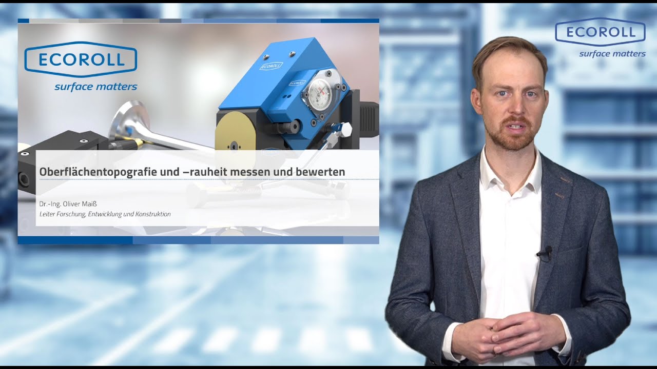 ECOROLL AG - Oberfl&auml;chentopografie und Oberfl&auml;chenrauheit messen und bewerten(Teil 1)