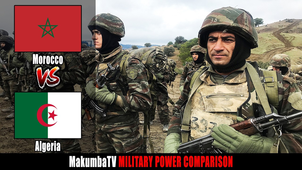 Maroko vs Algieria 2025 | Porównanie siły militarnej #militarypower