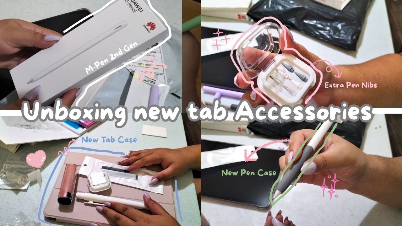 Unboxing My New Tab Accessories | Huawei Matepad 11.5