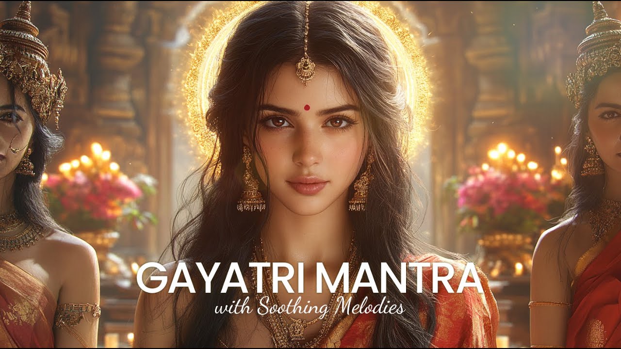 ☀️108 TIMES: Sacred Harmony✨Gayatri Mantra for Deep Healing🎶