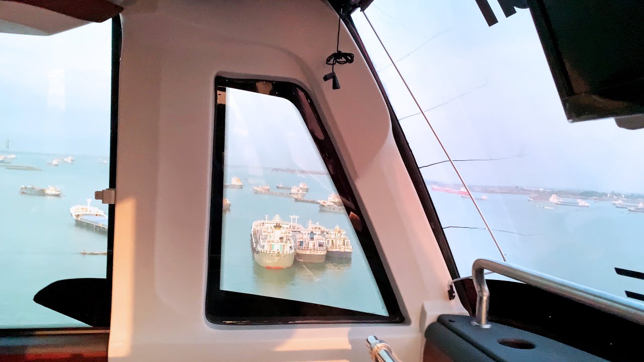 Traveling by Shohagh Prestige Scania K 410 EB Laksana SR 2 Double Decker Bus Meghna Bridge