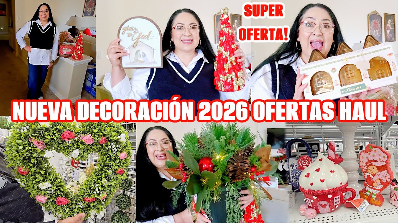 OFERTAS DECORACIÓN de NAVIDAD y NUEVA DECORACIÓN en ROSS