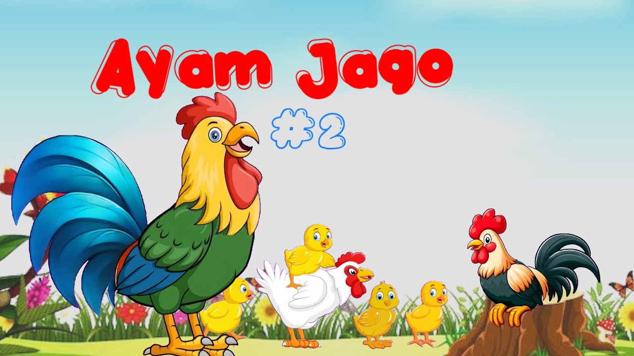 Ayam Jago | Lagu Anak Indonesia | Animasi Ceria | @Sekarkidssongs