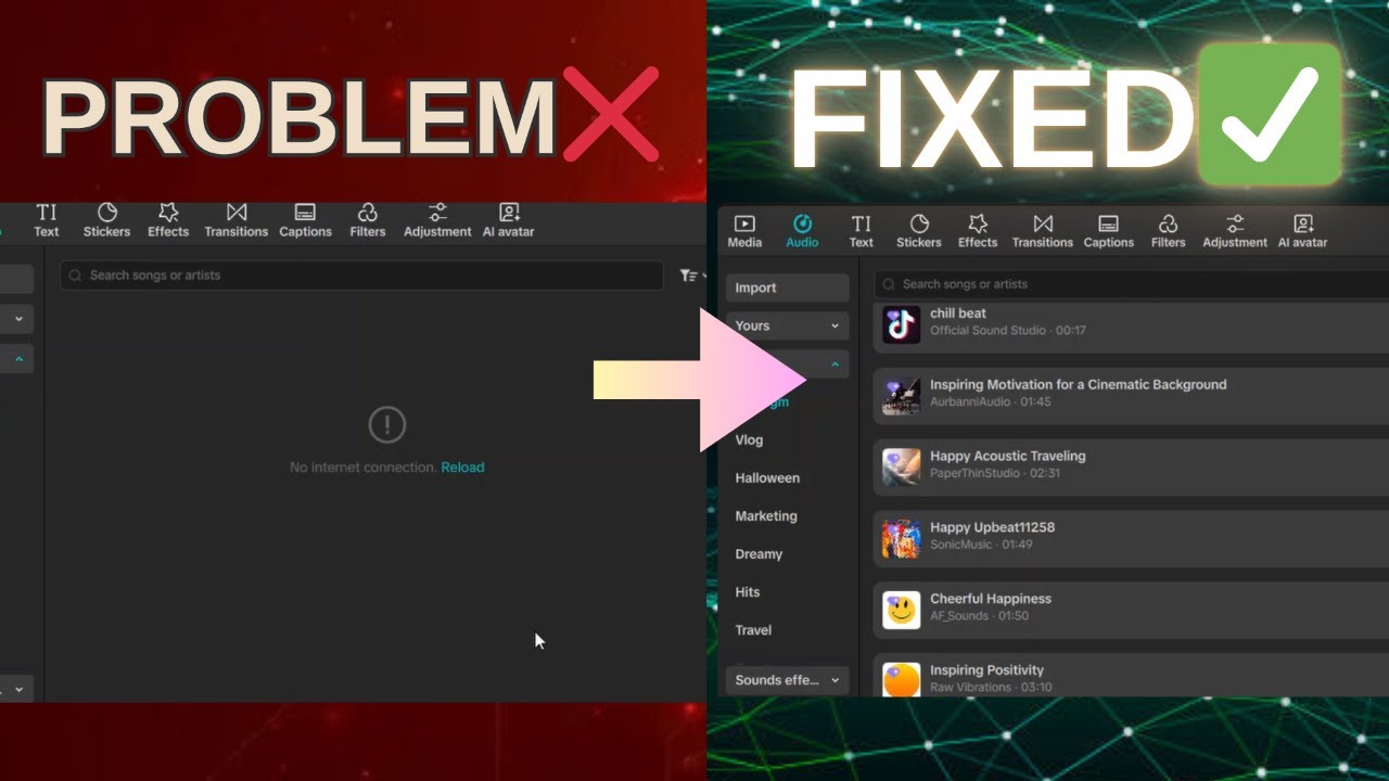 Fix CapCut 