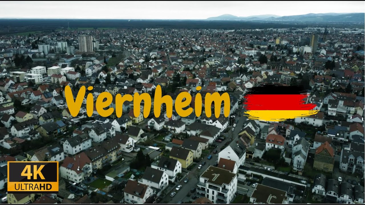 Germany - Viernheim | 4K Drone
