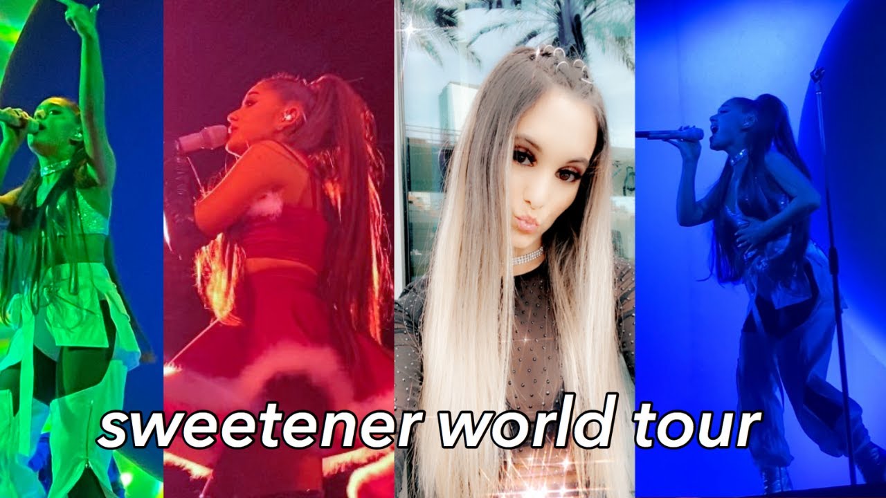 Ariana Grande Sweetener Tour in the pit (grwm + concert vlog)