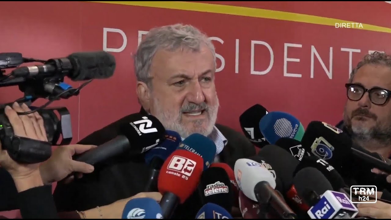 Elezioni Regionali Puglia 2025, il commento di Michele Emiliano