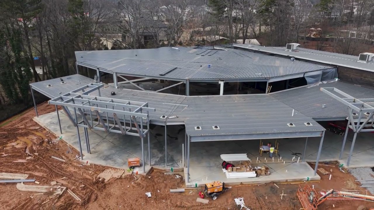 Cross Church Becoming A Structural Masterpiece in Cumming, GA