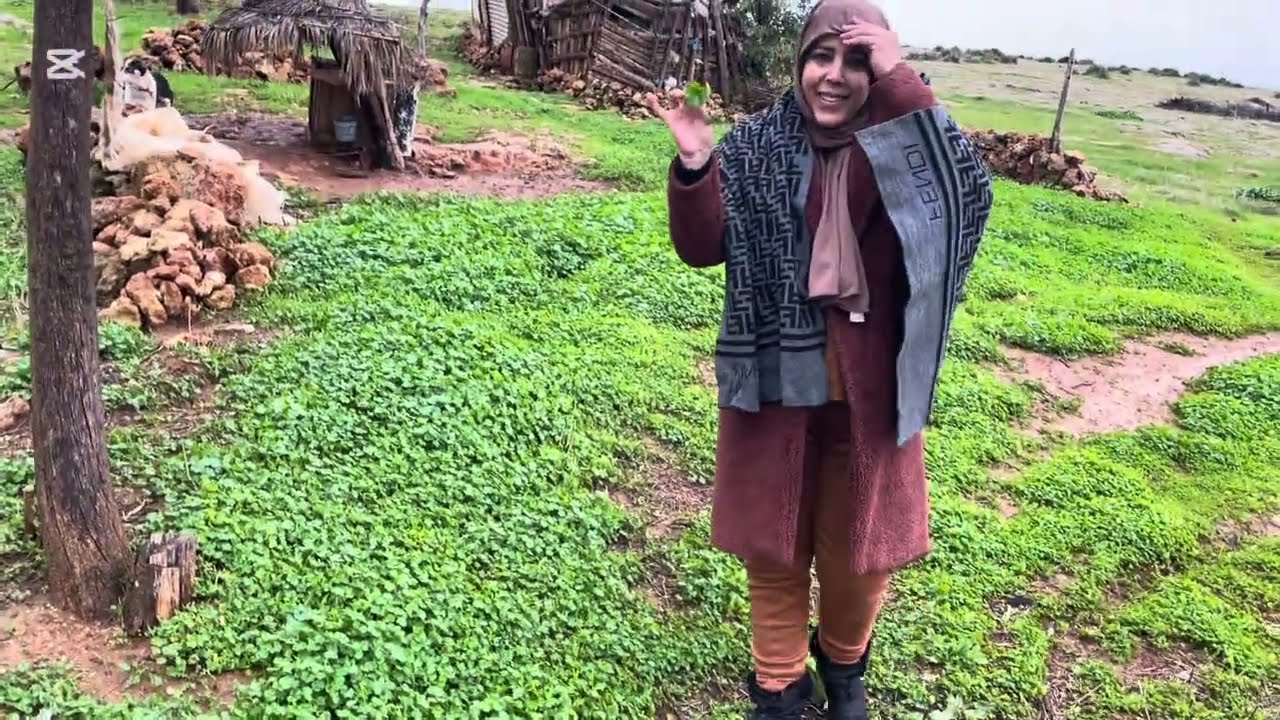 اهلا وسهلا اليوم غنديكم لدار شيخي تشوفو الطبيعة 