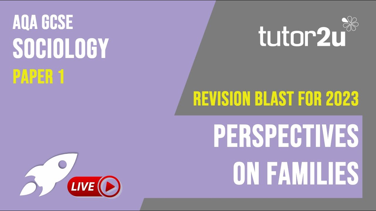 Quick Revise - Perspectives on Families | GCSE Sociology Revision Blast