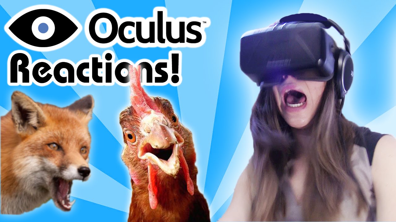 Oculus Rift Reactions: College Kids React To Chicken Walk!!