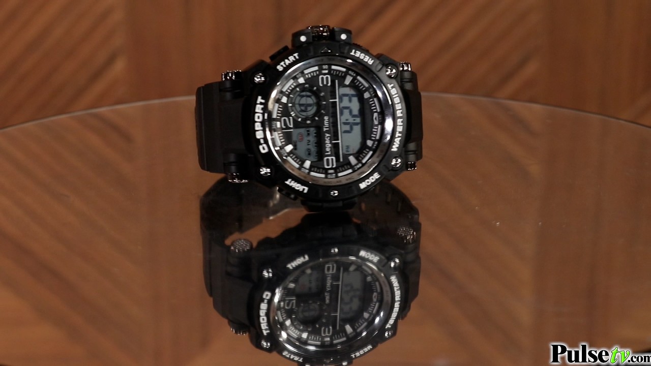This Digital Men's Watch Brings Style, Not Sticker Shock!
