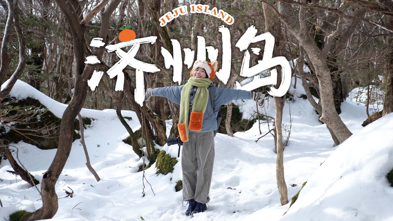 淡季海島還可以這麼玩？在韓國濟州島看雪爬山過冬天