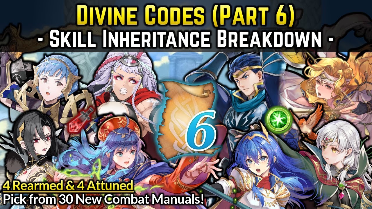 Free X-Skills! 4 Rearmed & 4 Attuned Combat Manuals! | Divine Codes (Part 6) Breakdown