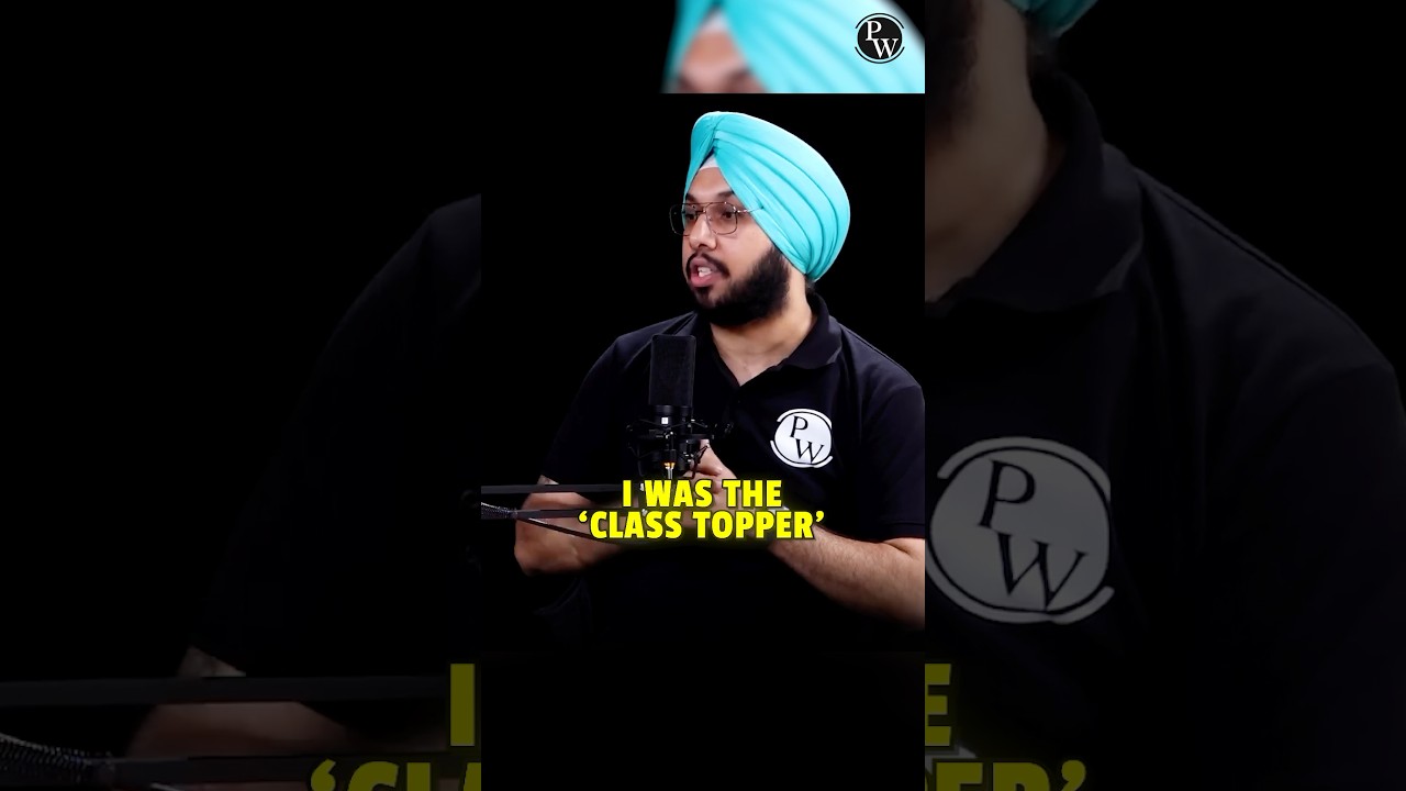 Class Me Topper Banne Tak Ka Safar 🔥🔥 #Shorts #CA #PW