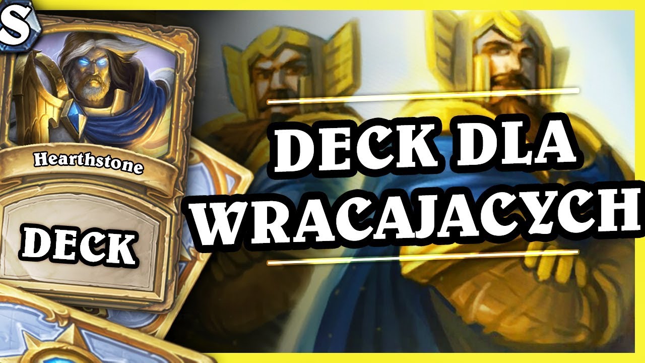 DECK DLA WRACAJĄCYCH/ZACZYNAJĄCYCH - ODD PALADIN - Hearthstone Deck Std (Witchwood)