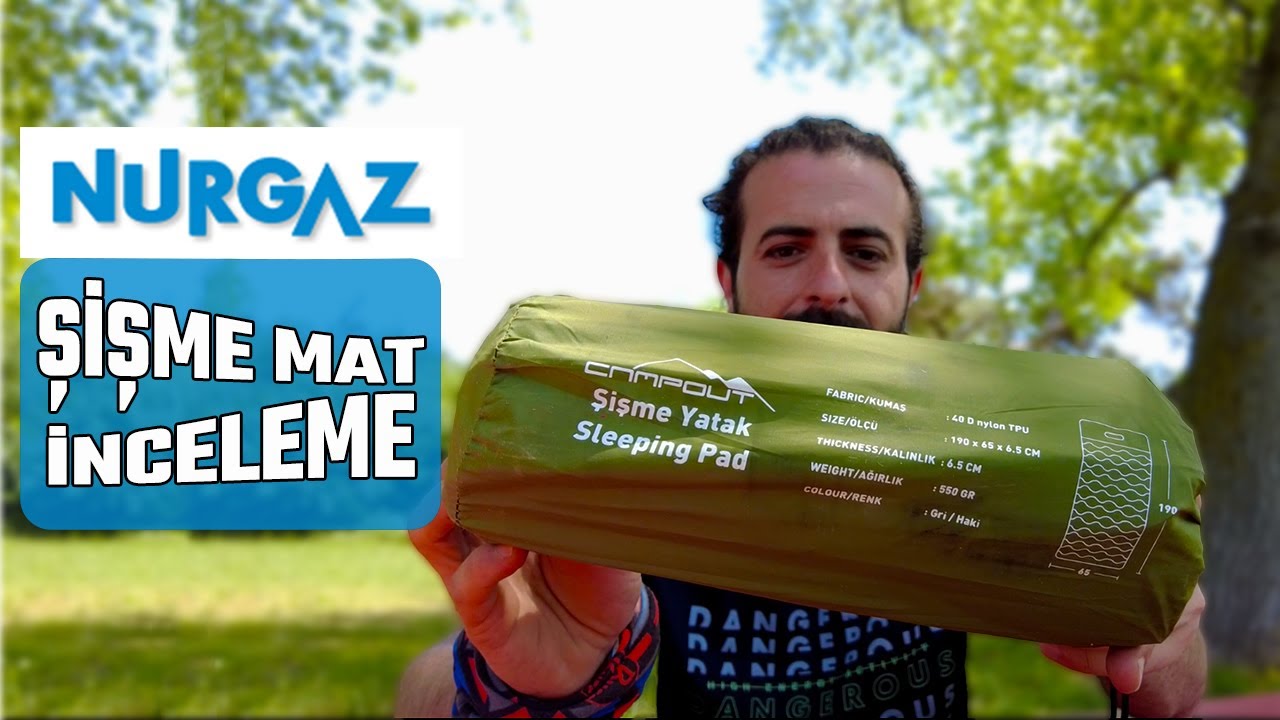 NURGAZ Campout Ultralight Şişme Kamp Matı İnceleme