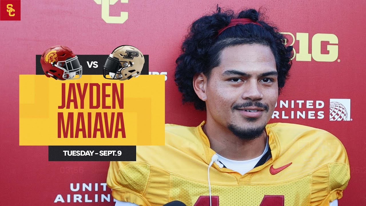 USC QB Jayden Maiava | Tuesday of Purdue Week