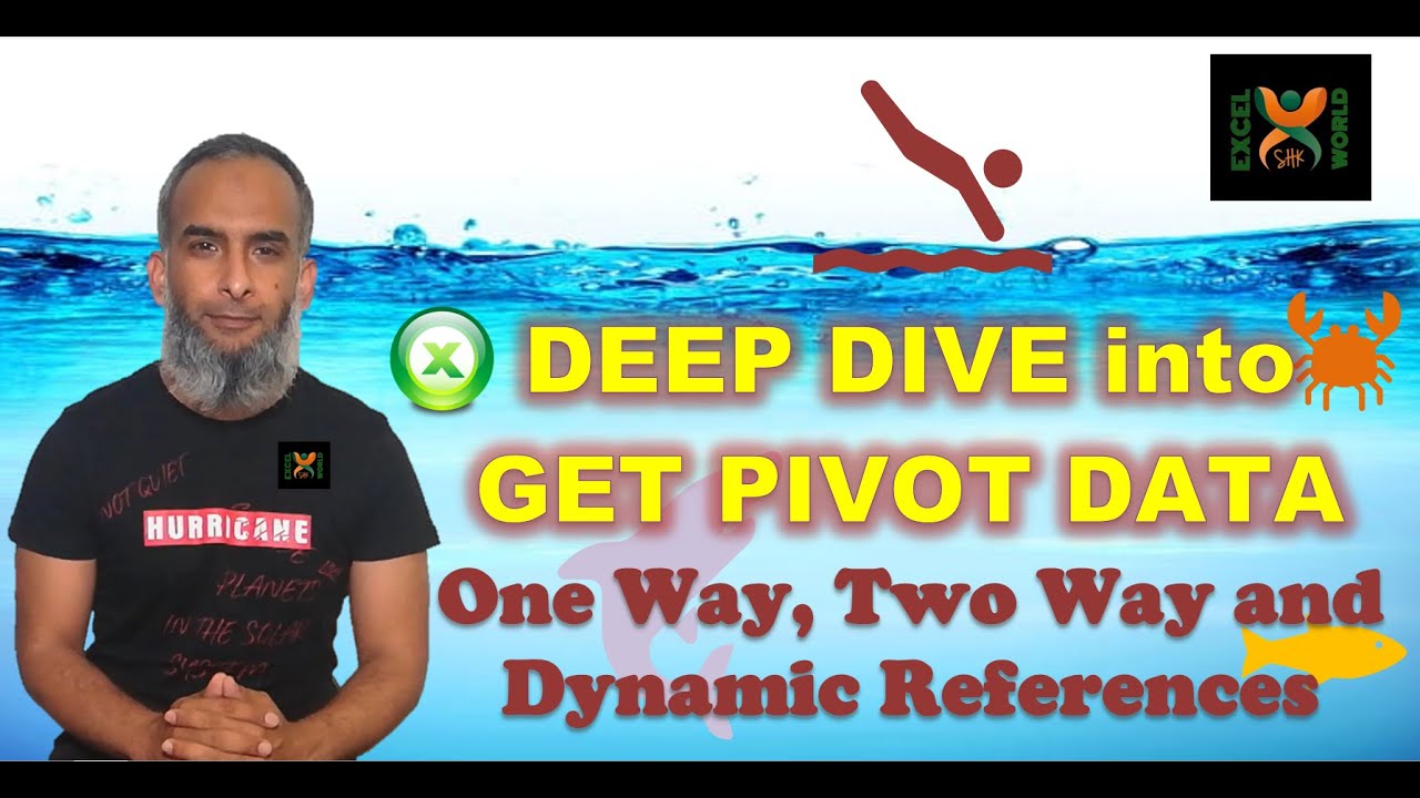 Deep Dive into Get PIVOT Data | Dashboards Beyond Charts Part 1 | SHKExcelWorld