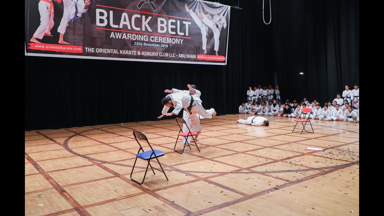 Oriental Karate and Kobudo Club#KARATE DEMONSTRATION#CHAIR FIGHT