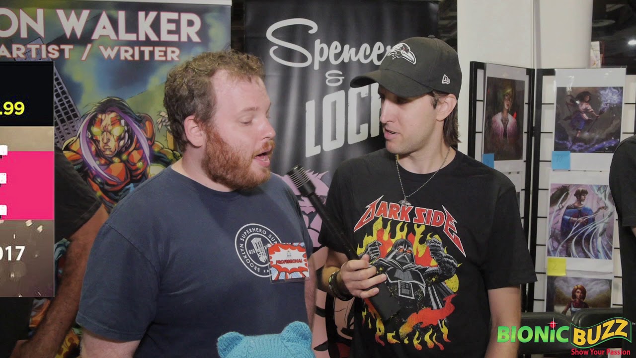 David Pepose Interview at Long Beach Comic Con 2017