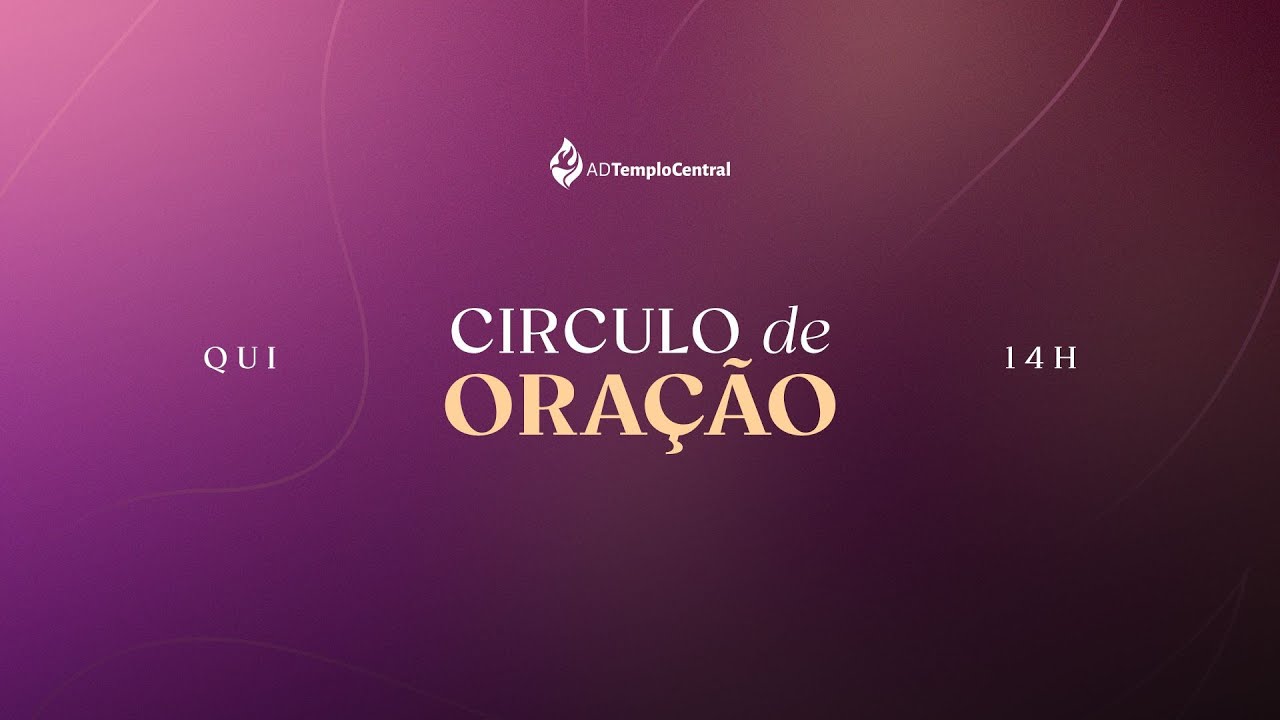 AD Templo Central |Oração | Pr. Chaguinha - Não Baixe as Mãos. Êx 17.8-16